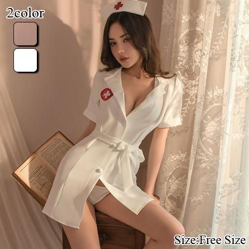 ナースコスプレ 日本セクシーランジェリーの通販 