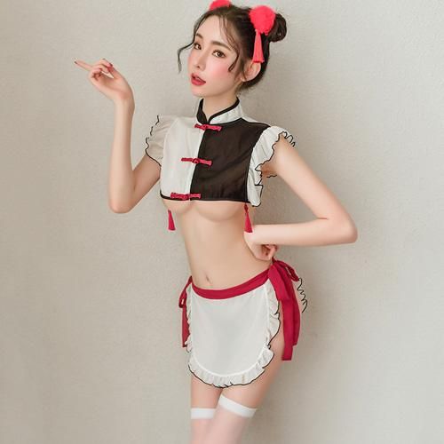 メイド 服 エロ​ コスプレ衣装 セクシーコスプレ エロ い 下着商品