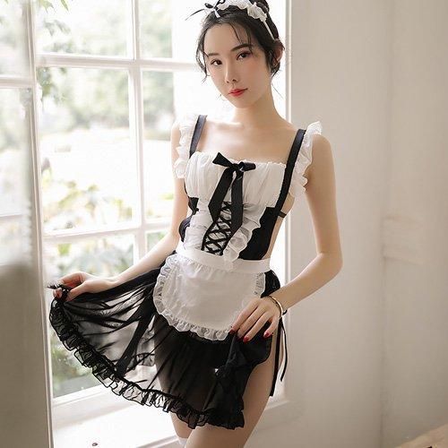 フリル レース メイド衣装 通販ランジェリー 人気 ランキング