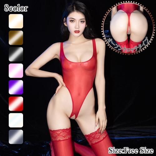 セクシー ランジェリー 通販  セクシー 下着  オープンクロッチデザインエロボディスーツ